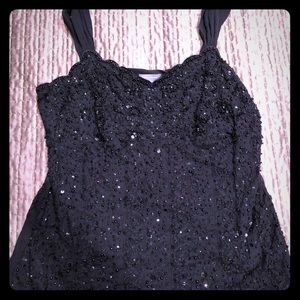Ann Taylor beautiful beaded tank